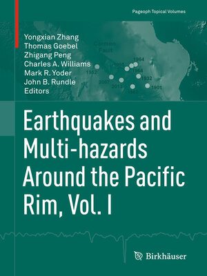 cover image of Earthquakes and Multi-hazards Around the Pacific Rim, Volume I